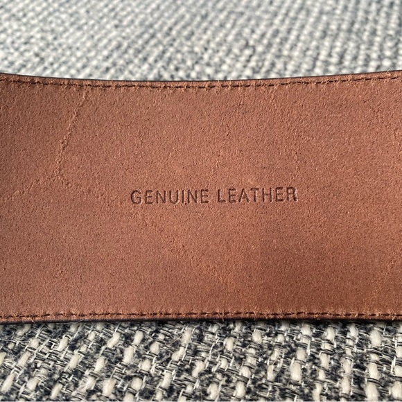Lauren Ralph Lauren Leather Saddle Belt - Picture 6 of 17